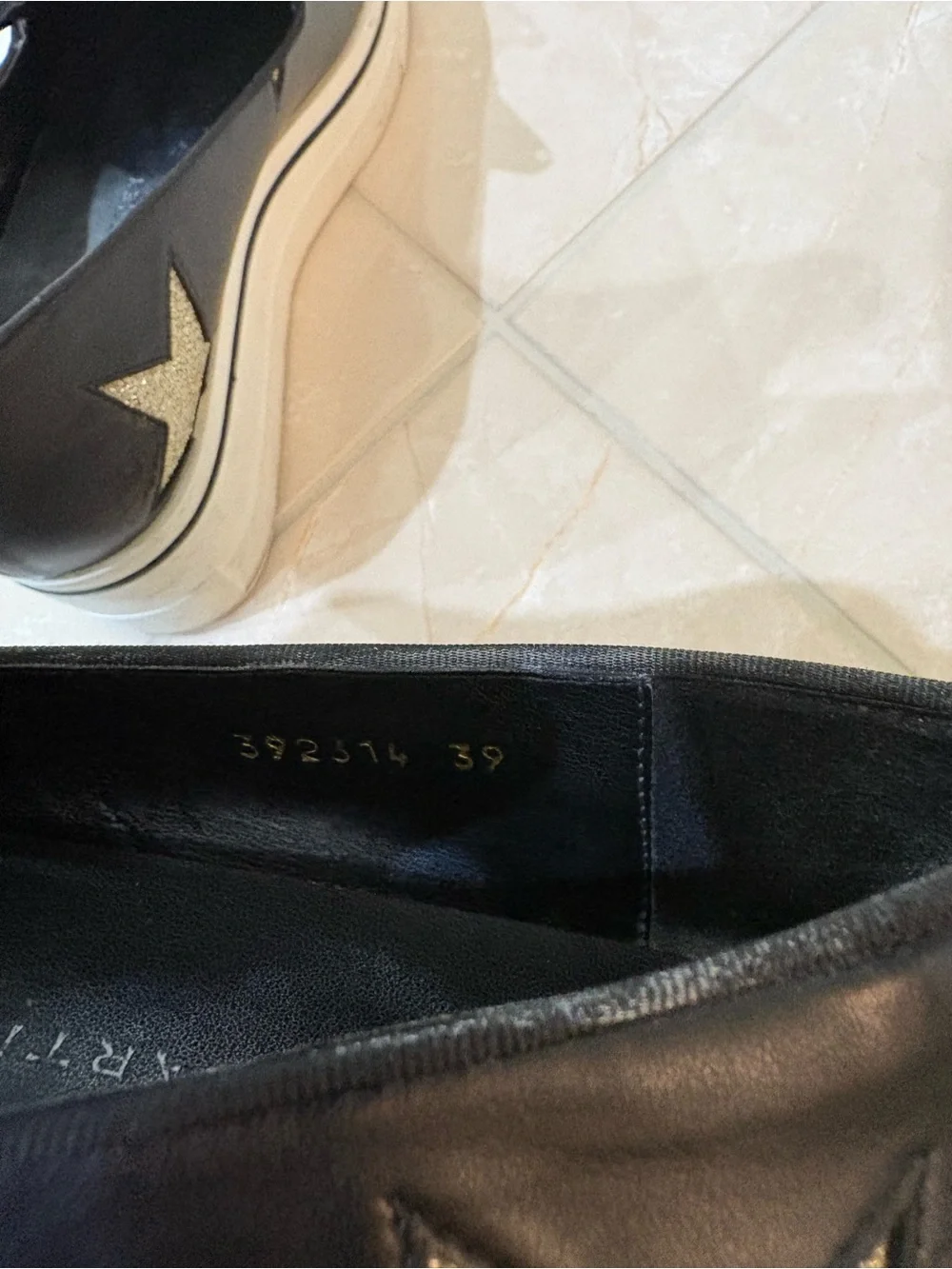 Stella McCartney Binx Star Vegan Slip-On Sneakers Size 39